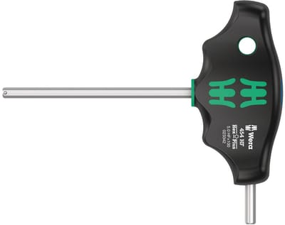 Wera 454 HF Inbusschroevendraaier Sleutelbreedte (metrisch): 5 mm Koplengte: 100 mm