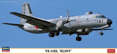 Hasegawa - 1/144 YS 11EL ELNIT 10858 - modelbouwsets, hobbybouwspeelgoed voor kinderen, modelverf en accessoires