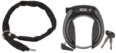 Abus Pro Shield 5850s ART2 + 100cm insteekketting - Zwart