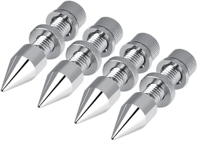 4-delige set luidspreker spikes voor betere geluidsisolatie en trillingsabsorptie