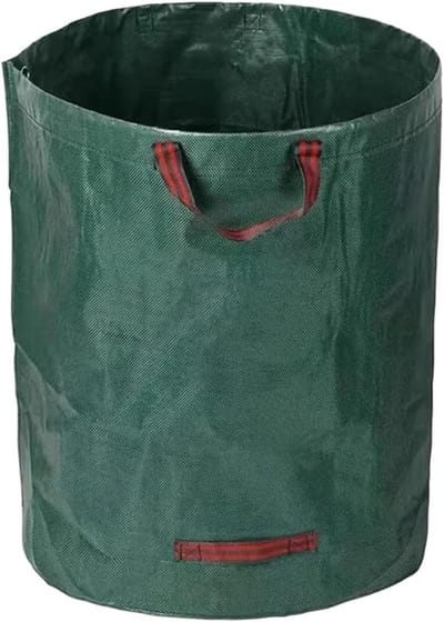 Tuinafvalzakken - Opbergzakken - Afval Verzamelen - Herbruikbaar - 500 liter - Groen