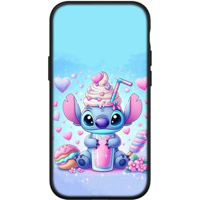 Hoesje voor iPhone 15 14 Xiaomi Redmi Note 13 12 11 Pro Max X 8 7 9 XR Samsung Galaxy S24 S23 A05 OPPO A15 Huawei Lilo Anime Blue Stitch Roze Telefoonhoesje for iPhone 15 Plus aero