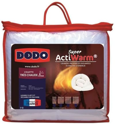 Dekbed DODO Super ActiWarm Wit 450 g/m² 220 x 240 cm 240 x 220 cm