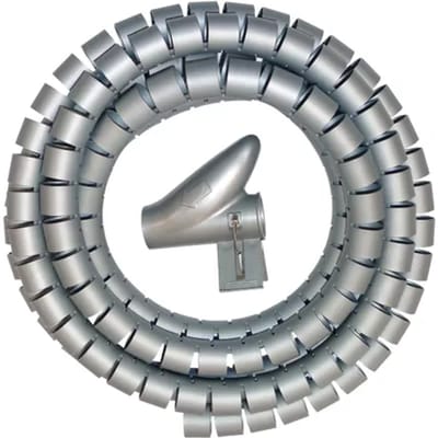 KOPP kabelgeleider, Ø 20mm x 2.5 meter, grijs | geen losse kabels meer!!