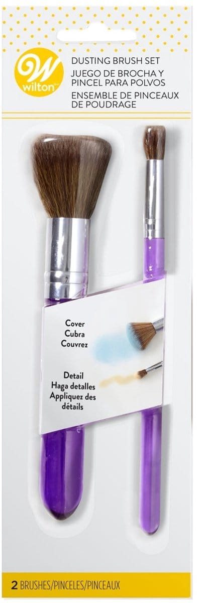 Wilton Decoratiekwast Set - 2 Stuks - Bakkwast - Taartgereedschap