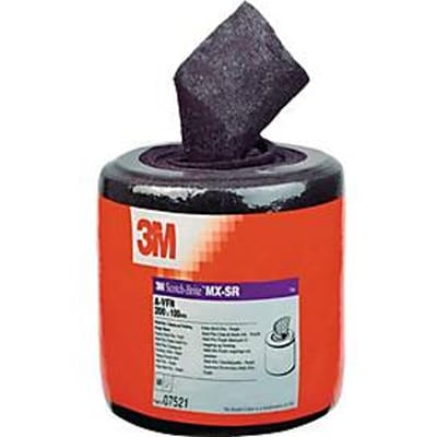 Vliesschuurrol MX-SR L.6m B.100mm zeer fijn violet 3M