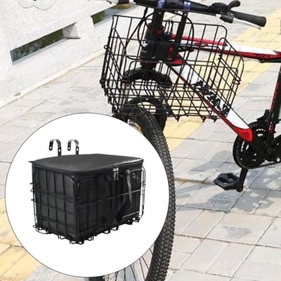 Fietsmand - Fietsrek mandje - Dagelijkse boodschappen - Opvouwbaar ontwerp - 386 x 317 x 111 cm - Meerdere kleuren
