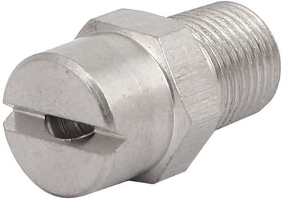 Allecto - Sourcingmap 1/8BSP 2.8mm Orifice Spray Tip - Plat Ventilator Spuitmondstuk - Spuitpatroon - Voor Tuin en Landbouw - 65 Graden