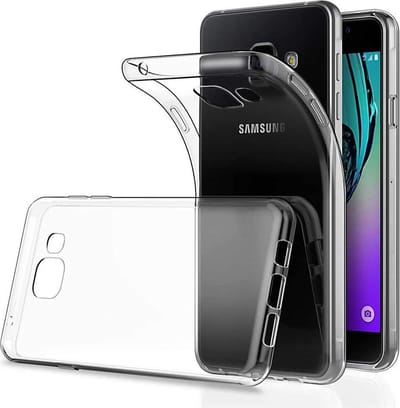 HB Hoesje Geschikt voor Samsung Galaxy A3 2016 - Siliconen Back Cover - Transparant