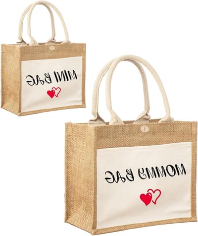 Gifts voor aanstaande moeders, gevoerde luiertas van vilt met rits + engel sleutelhanger en kaart, ideaal voor babyshower en geschenk bij geslacht onthulling