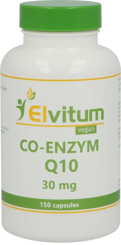 Elvitaal Co-enzym Q10 - 30 mg - 150 Capsules - Voedingssupplement