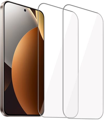 ChiGuard Screenprotector 2x geschikt voor Xiaomi Redmi Note 15 5G – Gehard Glas – Curved – Krasbestendig – GuardCover