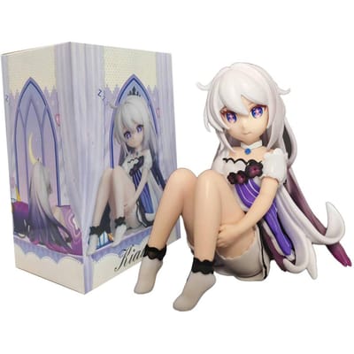 Nouvelle Figurine Honkai Impact 3 Kiana Kaslana Figurines Kawaii Périphériques de Jeu Statue Modèle Version Q Collection Cadeaux de Noël pour Enfants