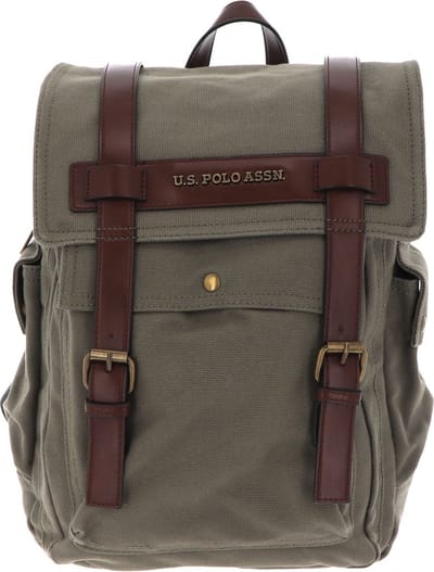 U.S. POLO ASSN. Laptop rugzak Rugzak met laptopvak Lubbock Backpack Military Green Groene