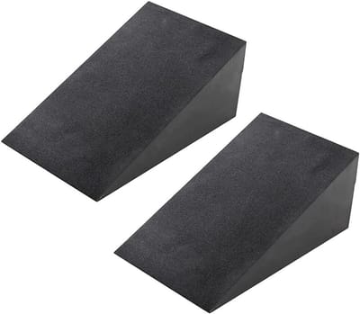SnelShoppen - 2 Stuks Yoga Blokken Wedge voor Yoga en Yogamatten, Verstelbare Squat Hellingshoek, Versterkt Kracht voor Squats en Deadlifts, Duurzaam