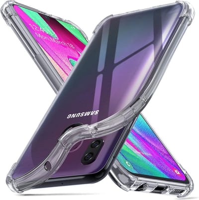 Hoesje voor Samsung Galaxy A40 backcover Shockproof siliconen Transparant