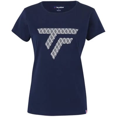 Tecnifibre Training T-shirt Met Korte Mouwen Blauw L Vrouw