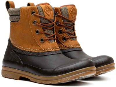 Muck Boot Originals Duck Lace | Tan/Donkerbruin - Regenlaarzen - Maat 36 -