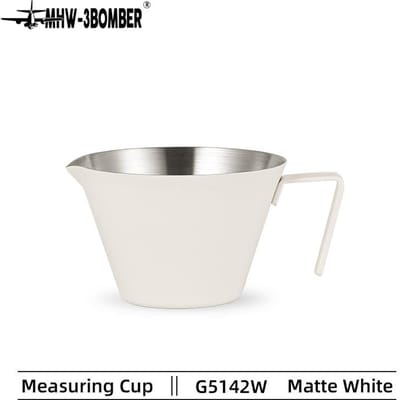 MHW-3BOMBER Stalen Espresso Maatbeker met handvat 23 Stuks SEspresso Bekers 100ml Thuisgebruik Barista Koffie Accessoires 100ml