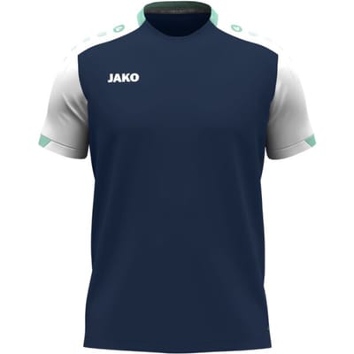 Jako Dynamic T-Shirt Heren - Marine / Wit / Munt | Maat: S