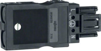 Hager G4713 Kabelgoot Zwart 1 stuk(s)