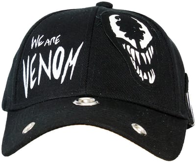Marvel - Venom Grunge Cap With Patches