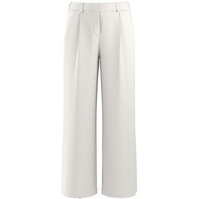 ESMARA Dames broek, wide leg (wit, XS (32/34))