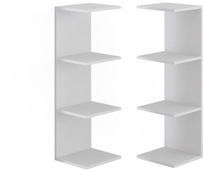 Vicco Paolo Wandplank – 30 x 95 cm Set van 2 Wit