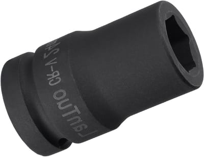 6-Point Impact Socket 24mm voor 1 Inch Aandrijving - Ideaal voor Auto Reparaties, DIY Projecten en Professioneel Gebruik