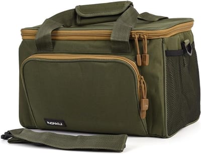 Multifunctionele Draagbare Schoudertas voor Vissen - Handige Sleeve Bag in Army Green, Ideaal voor Visaccessoires en Outdoor Activiteiten