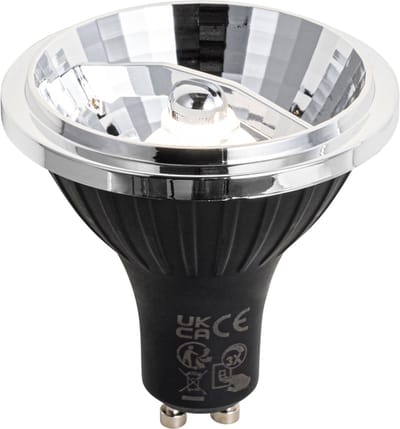 LUEDD GU10 3-staps dimbaar LED lamp 70mm 6.5W 600 lm 3000K