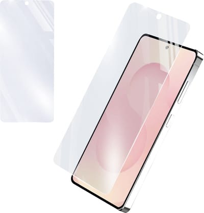 Cellularline Screenprotector 9H Gehard Glas - Geschikt voor Samsung Galaxy S25 Edge - Edge-to-Edge - Transparant