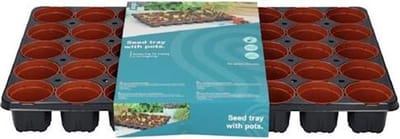 Sogo kweektray met 40 plastic potjes