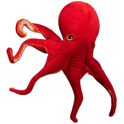 40Cm75Cm Levensgetrouwe Octopus Pluche Speelgoed Gevuld Simulatie Zee Dieren Pluche Speelgoed Rode Octopus Poppen Gevuld Speelgoed Voor Verjaardagscadeau 40cm