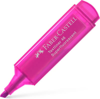 Faber-Castell tekstmarker 1546 - roze - markeerstift - FC-154628