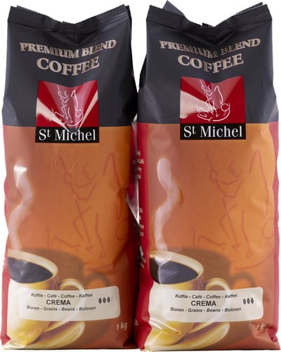St. Michel Crema koffiebonen 2 x 1 kg