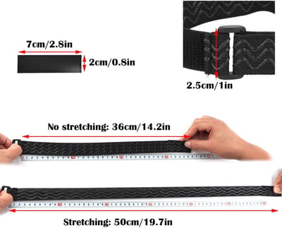 Dailygoods- Laarzenriemen Antislip - Verstelbare Nylon - Herbruikbare Velcro - 30 Stuks Stickers - Geschikt voor Laarzen - Comfortabel en Duurzaam