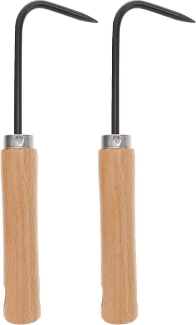 Hand Weeder Tools - 2pcs Jätfinger Hand Weeding Removal Single Claw Tools for Garden Lawn Yard - Digging Ground Plant Cultivation Supplies Weed Fist