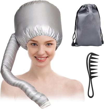 Diffuser voor Haardroger met Kap voor Krullen, Sneldrogende Accessoire met Kam en Opbergtas voor Haarstyling en Diepe Verzorging