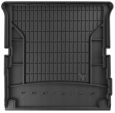 FROGUM TM Kofferbakmat - Geschikt voor BMW X7 G07 (vanaf 2018) - 7-persoons (3de zitrij ingeklapt) - TPE Rubber - Zwart