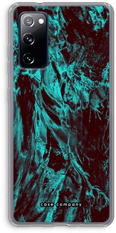 Case Company® - Hoesje geschikt voor Samsung Galaxy S20 FE / S20 FE 5G hoesje - Ice Age - Soft Cover Telefoonhoesje - Bescherming aan alle Kanten en Schermrand