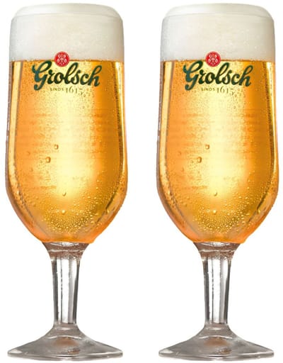 Grolsch Bierglazen op Voet Classic - 250 ml - 2 stuks