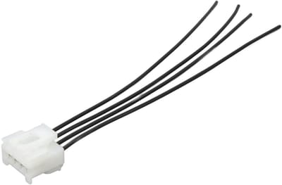 Dailygoods- Achterlicht Kabelboom Hoogwaardig ABS - 4-Pins Stekker - Connector Plug - Krasbestendig - Eenvoudig te Installeren - Betrouwbare Prestaties - Achterlichtconnector