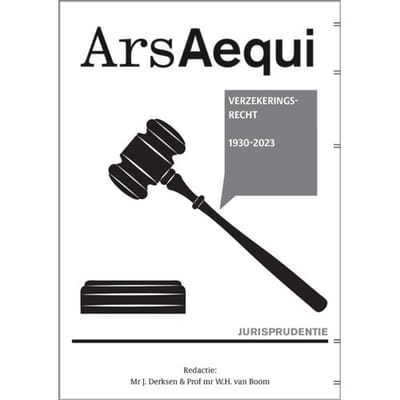 Jurisprudentie Verzekeringsrecht 1930-2023 - Ars Aequi Jurisprudentie