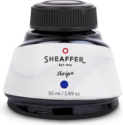 Sheaffer inktpotje - blauw/zwart - 50 ml
