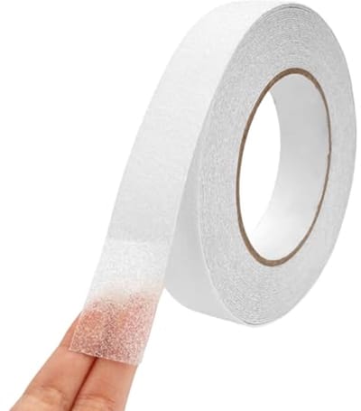 Antislip Cinta Transparant 2.5cm x 10m voor Trappen en Badkamers