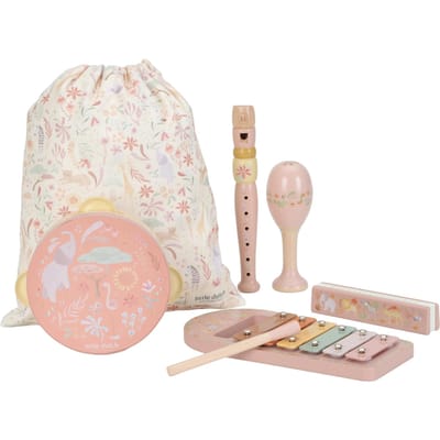 Little Dutch Muziekset - Roze FSC - Safari Friends