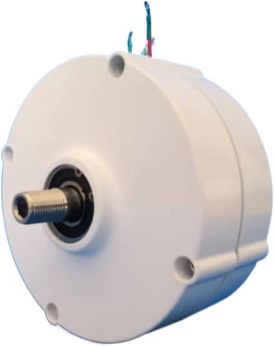 Windturbine Generator - Dynamo Energieopwekker - Hernieuwbare Energie - Permanente Magneet - 1000W 24V - Aluminium