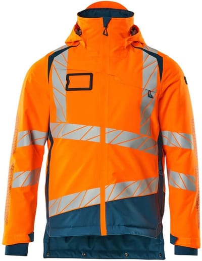 Mascot Accelerate Safe Winterjas 19335-231 - hi-vis oranje/donkerpetrol - L