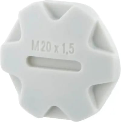 Blindstop voor kabeldoos - M20 - 5 Stuks
